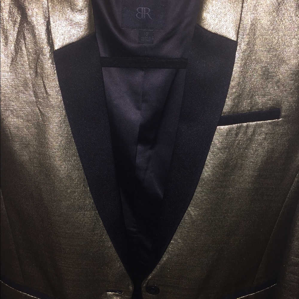 Banana Republic Monogram Gold Blazer - Picture 7 of 13